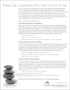 White paper written for Adelman Katz & Mond LLP