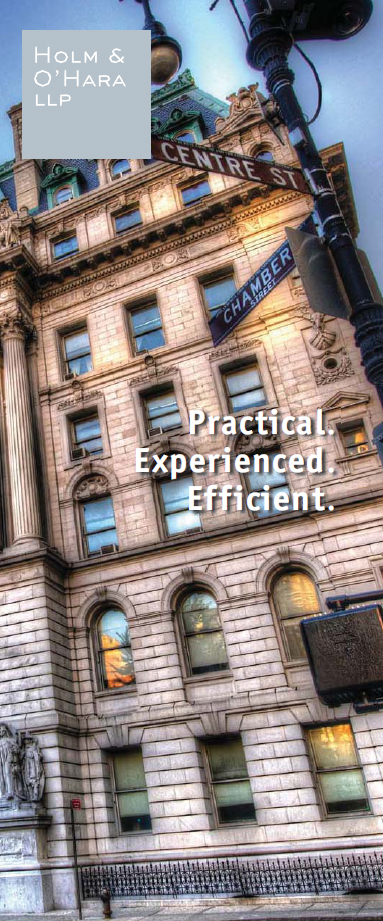 Holm & O'Hara LLP Trifold Brochure