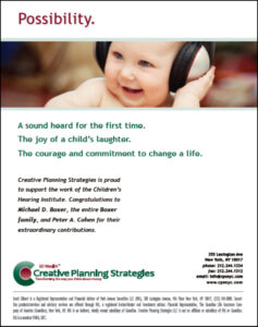 Children’s Hearing Institute Ad